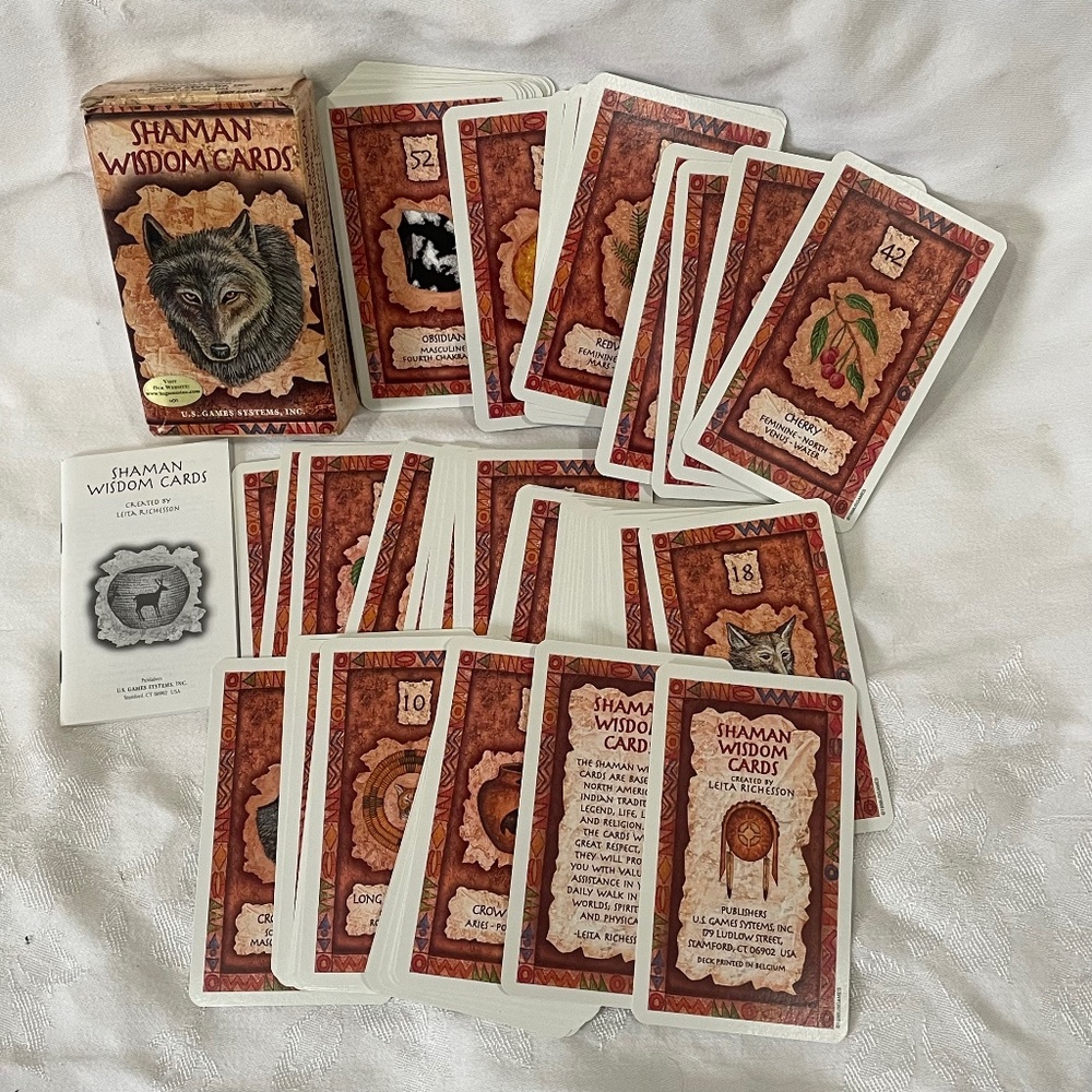 SHAMAN WISDOM CARDS Tarot Deck